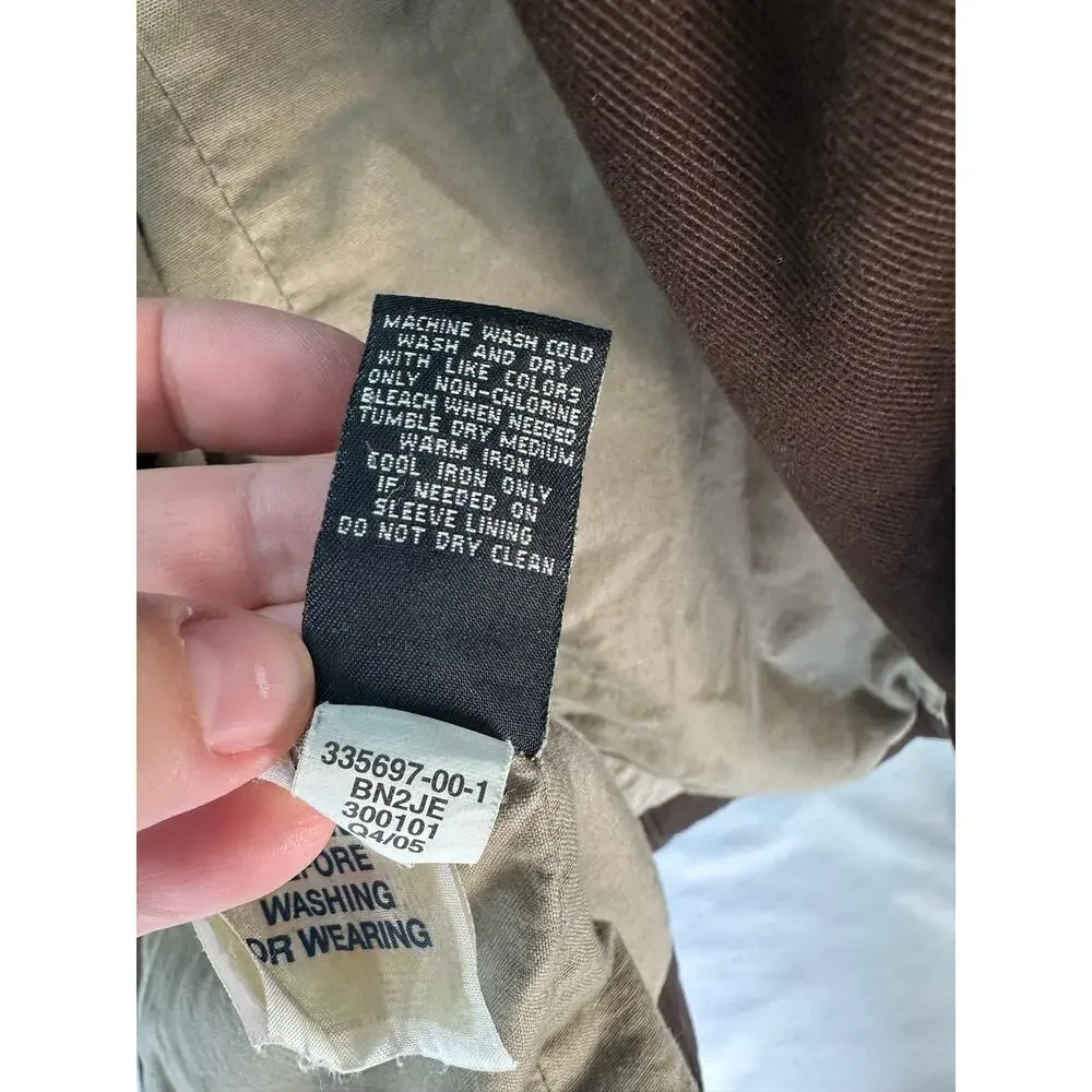 Old Navy Men's XXL Brown 100% Cotton Classic Tailored Sport Blazer Y2K Professor